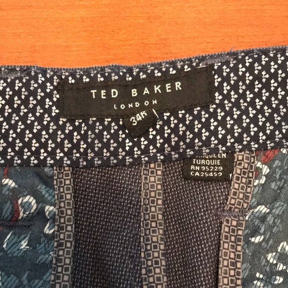 Ted Baker size 34R dress pants with cuffs - Picture 9 of 14